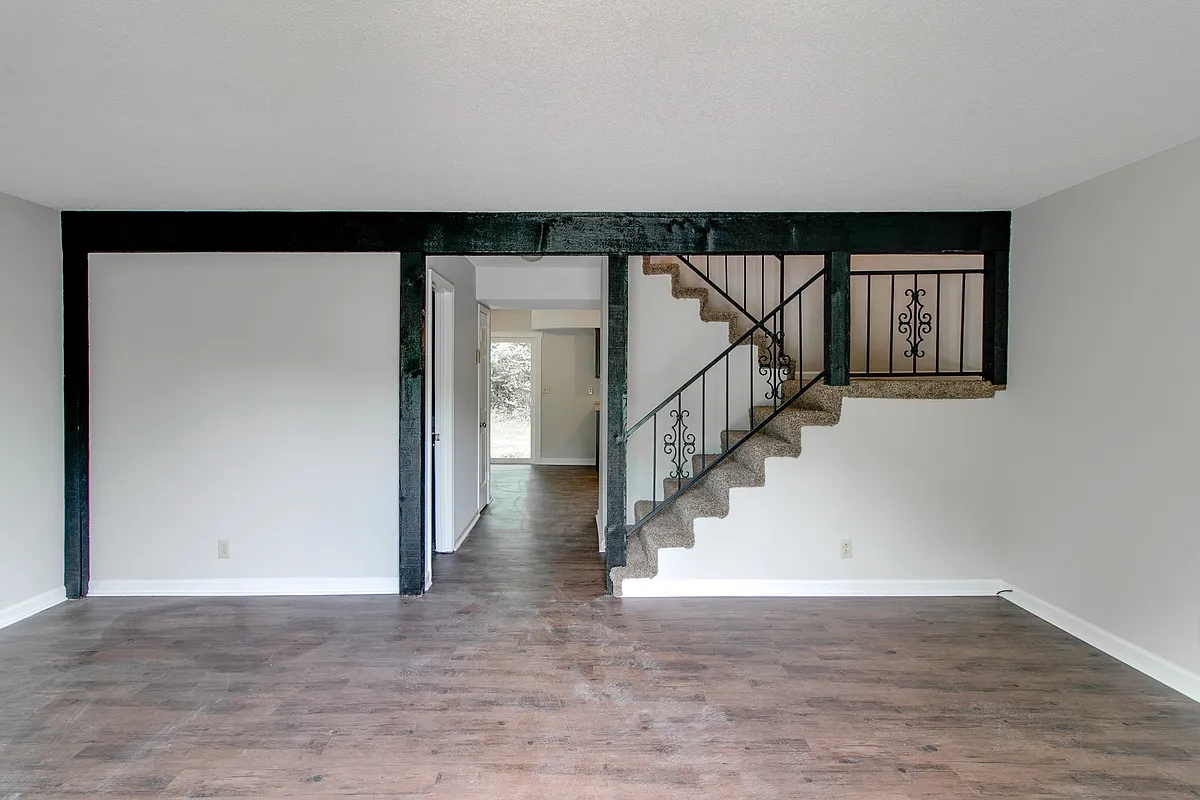Sample photo of townhouse selections may vary. The unit has carpet - 2110 Ashland City Rd #B