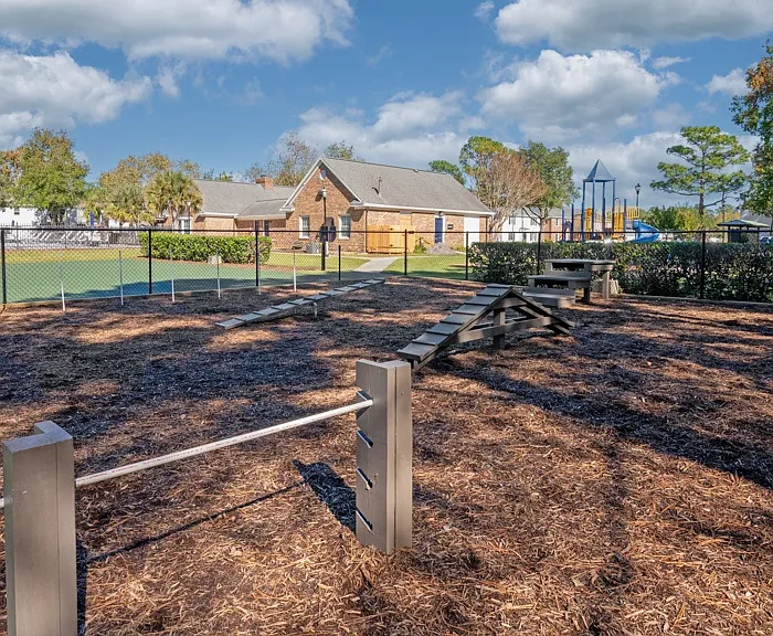 Bark Park with Agility Equipment