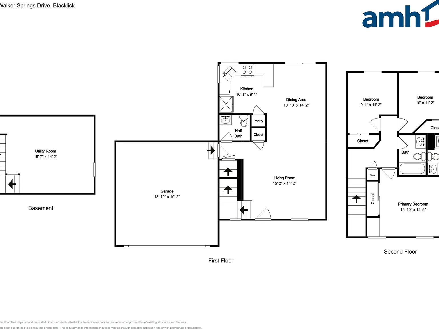 3 bed, 2.5 bath, 1240 sqft, $2,045 — Photo 2