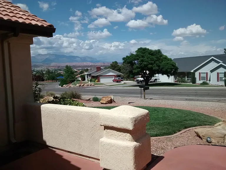 Front Patio - Spectacular View