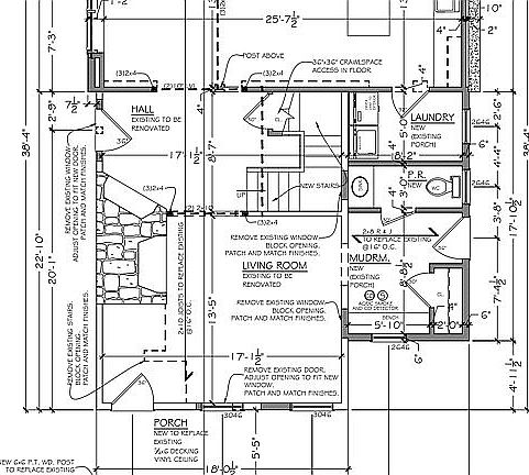 2 br, 2.5 ba approved plans