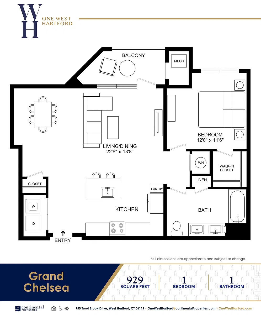 Floor plan Grand Chelsea