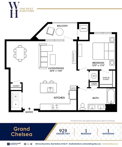 Floor plan Grand Chelsea