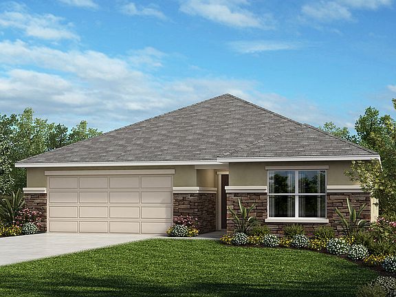 Exterior A with optional stone