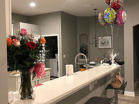 Kitchen and bar
