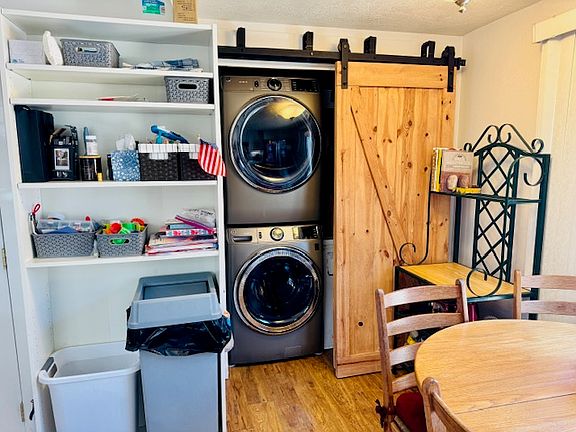 Washer & Dryer and storage