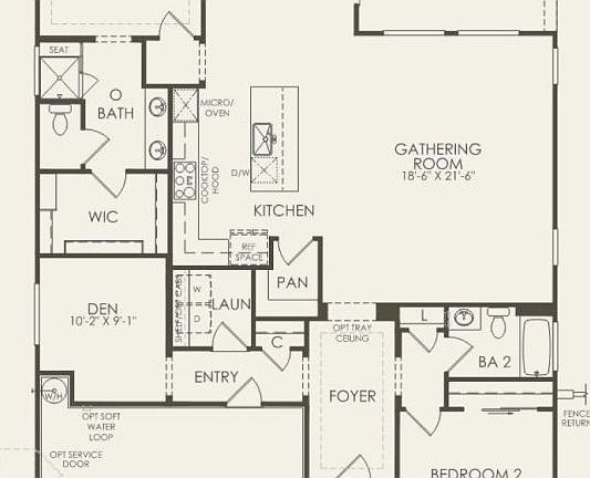 First Floor 2 br 2 ba