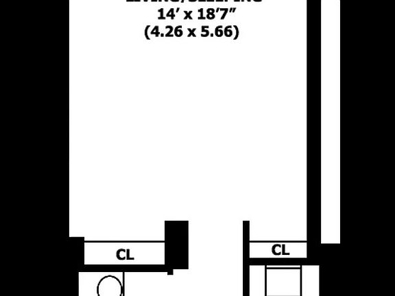 2nd image of 393 W 49th St APT 4LL