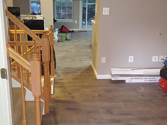 Main level new flooring and paint