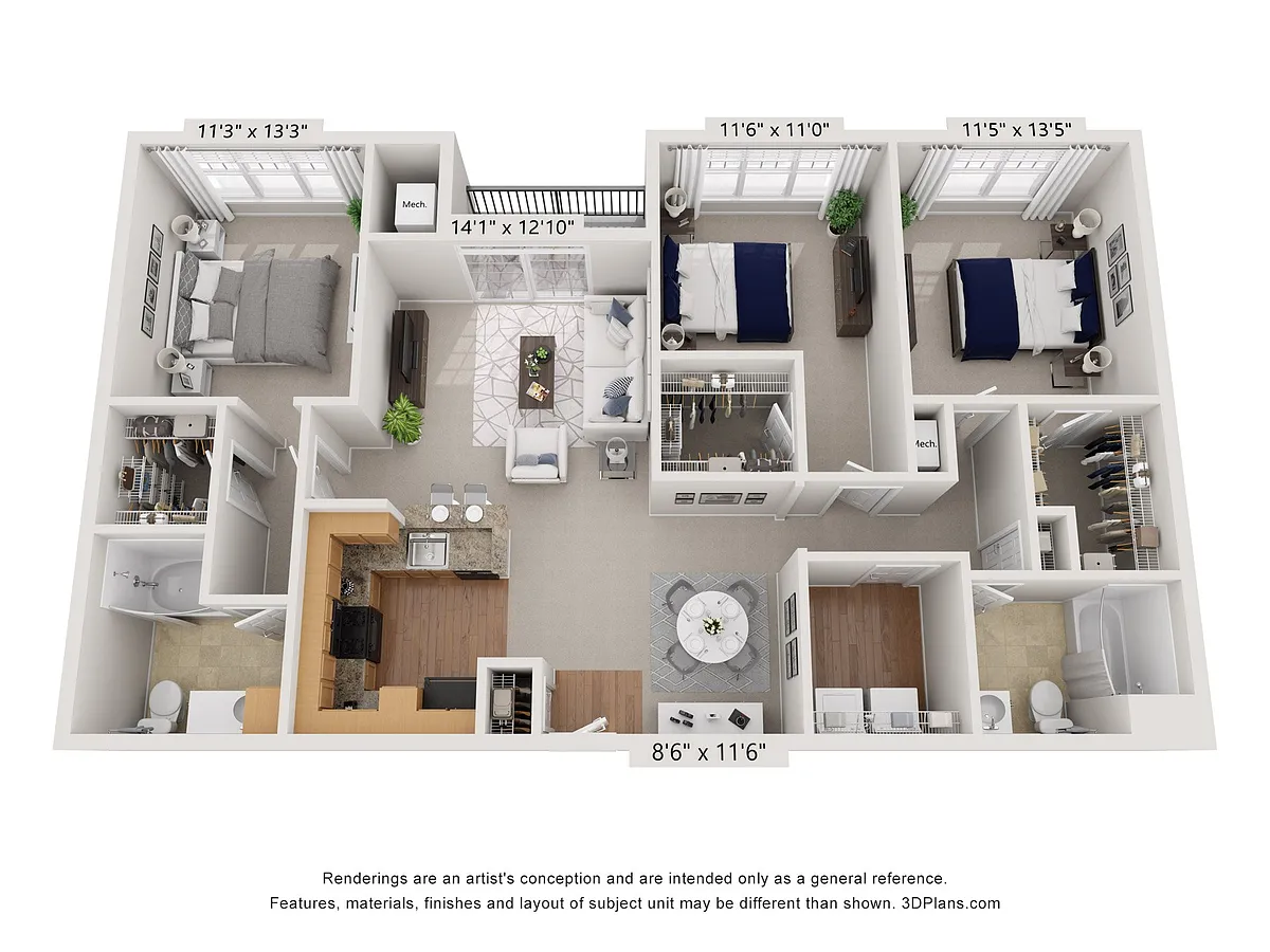 Floor plan C3