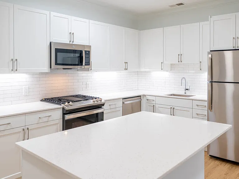 Kitchen with Stainless Steel Appliances