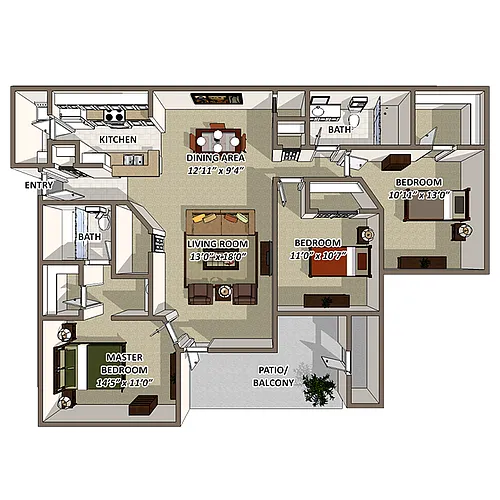 Floor plan Majestic