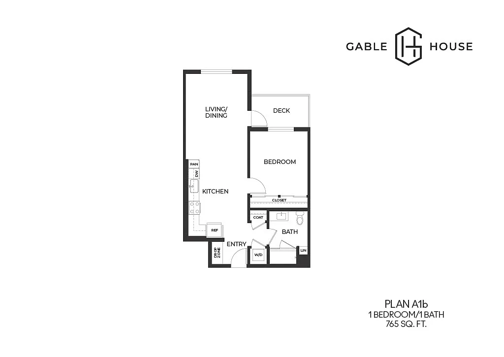 Floor plan A1b