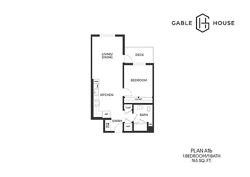 Floor plan A1b
