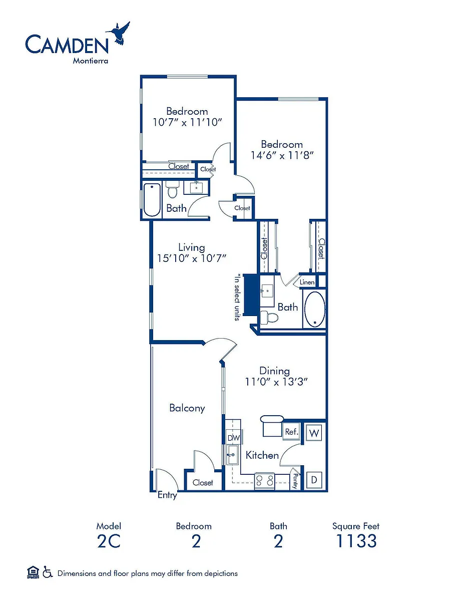 Floor plan 2C