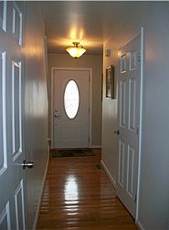 Foyer with Hardwoods
