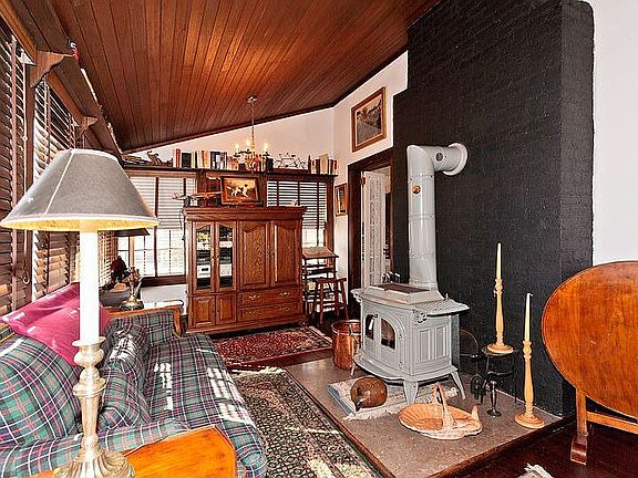 Den w/Wood Burning Stove