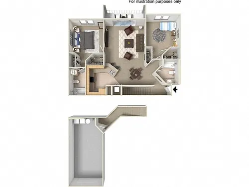 Floor plan St. Lucia