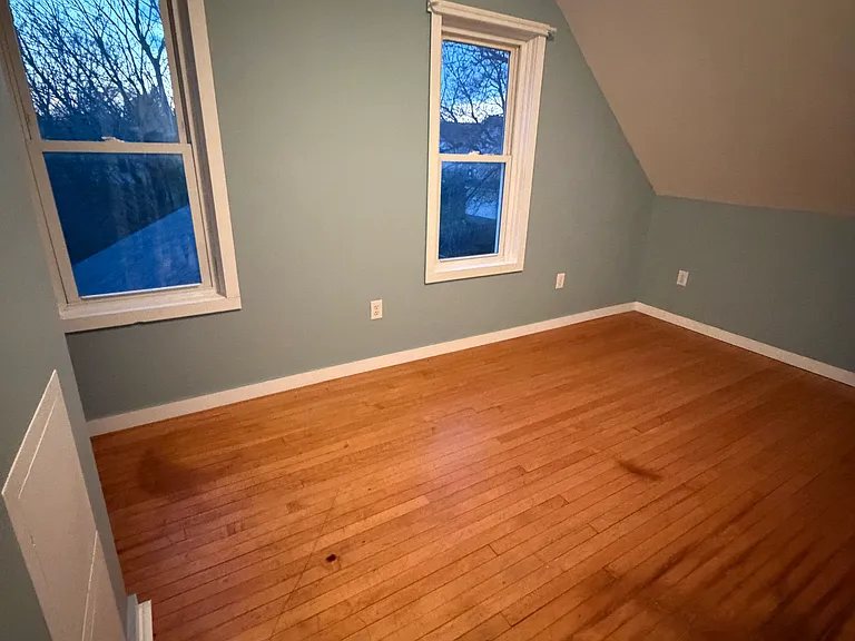 Bedroom with closet