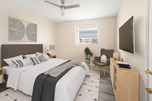 Floor plan Renovated 2 Bedroom