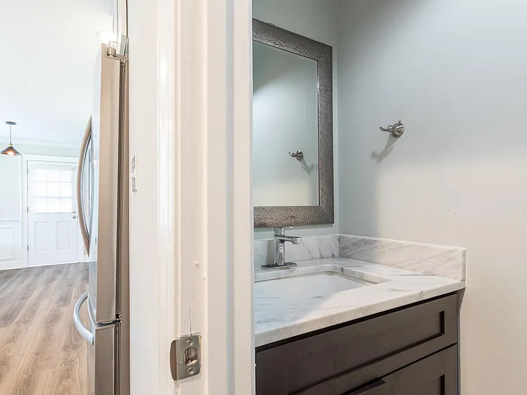 Half Bath off the Kitchen