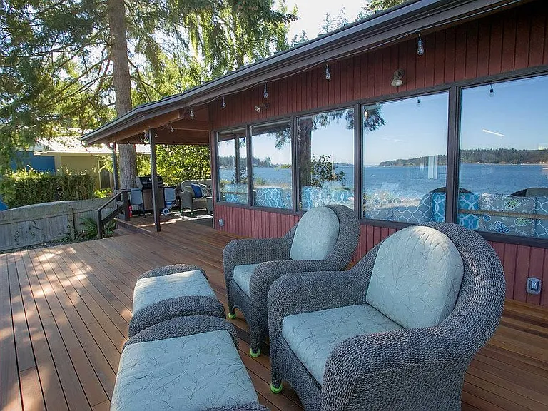 Deck overlooking Bay