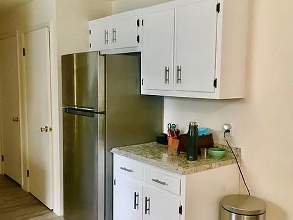 Cabinets have been updated since photo.
