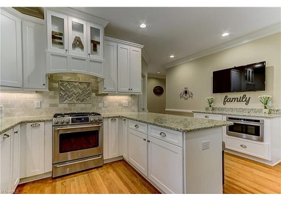 Newly remodeled kitchen