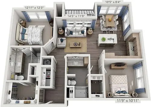 Floor plan B2
