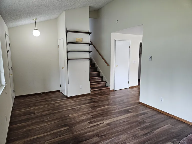 Main floor living room near SW corner looking NE