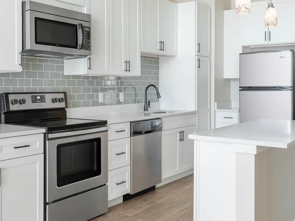 Kitchen with Stainless Steel Appliances