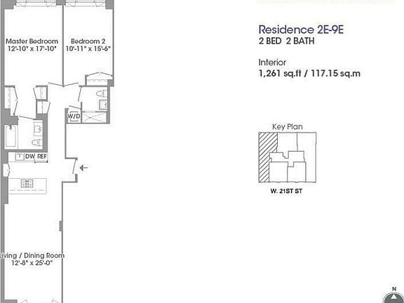 2nd image of 151 W 21st St APT 6E
