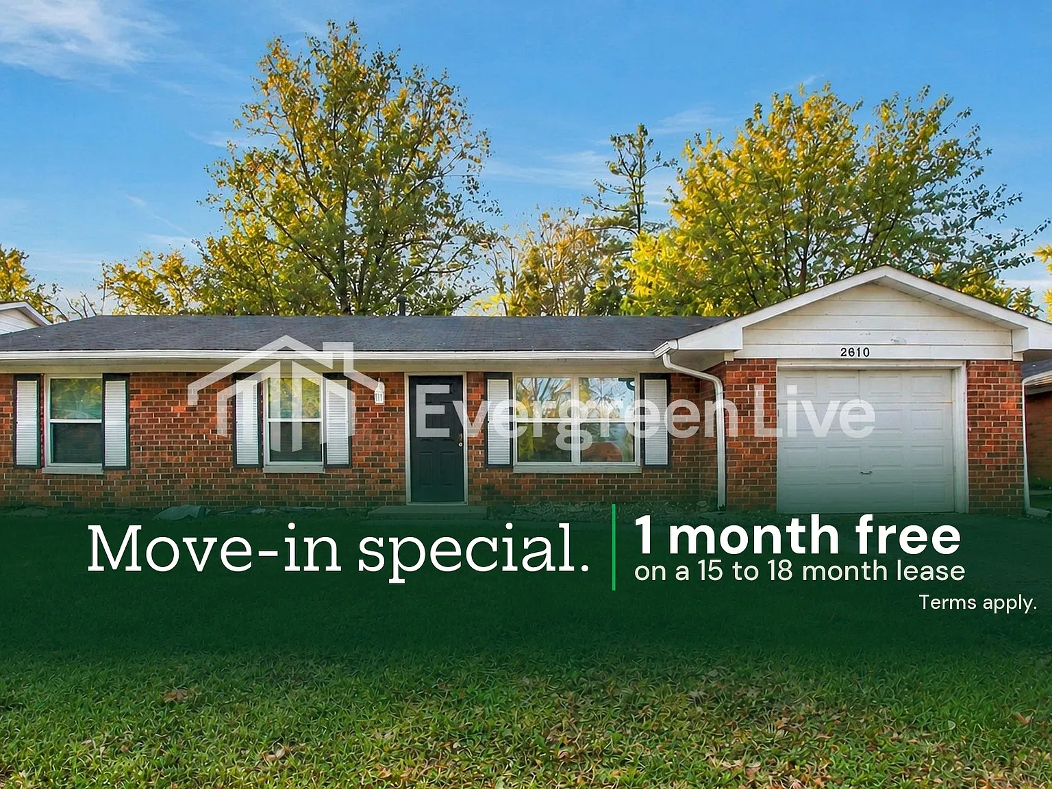 3 bed, 1.5 bath, 1603 sqft, $1,645 — Photo 1