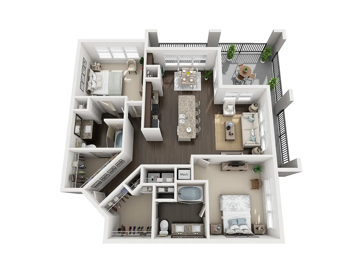 Floor plan B6