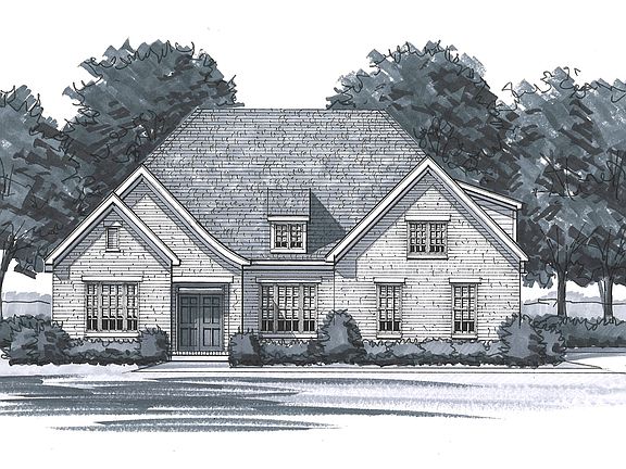 The Blair - Elevation B Side Entry - With Bonus Room