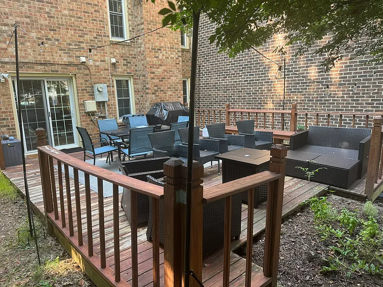 Back deck
