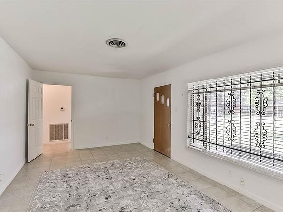 Family room is located at the front of the home.