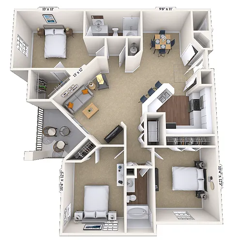 Floor plan The Eastbourne