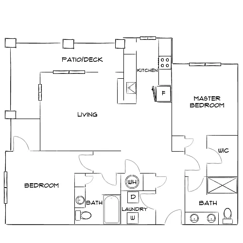 Floor plan Design 2D