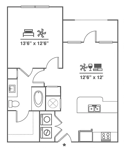 Floor plan A1