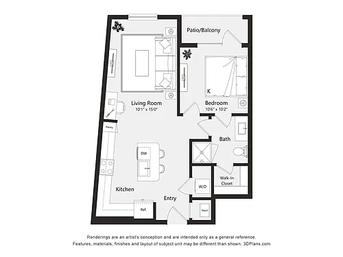 Floor plan A16