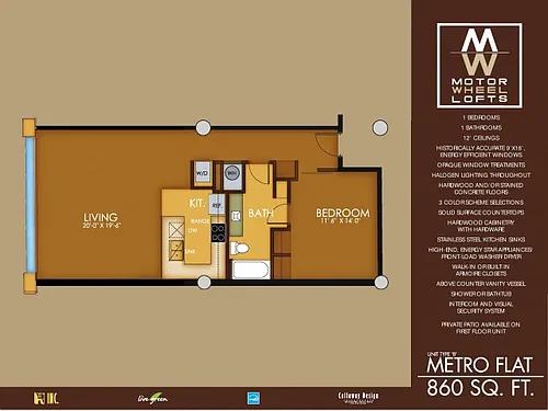 Floor plan Metro B