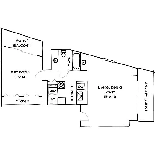 Floor plan Gallery 1D Premier