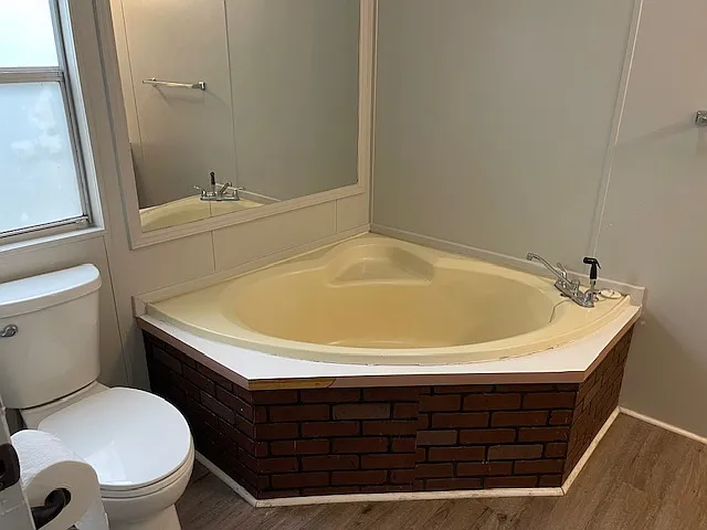 Large tub.