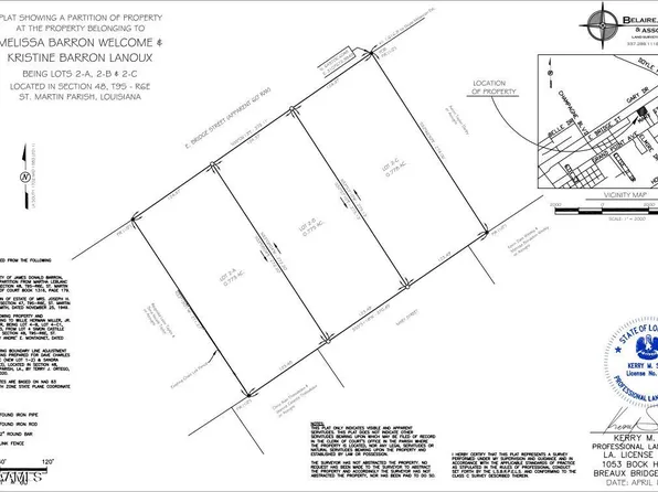 E Bridge St Lot 2-C, Breaux Bridge, LA 70517