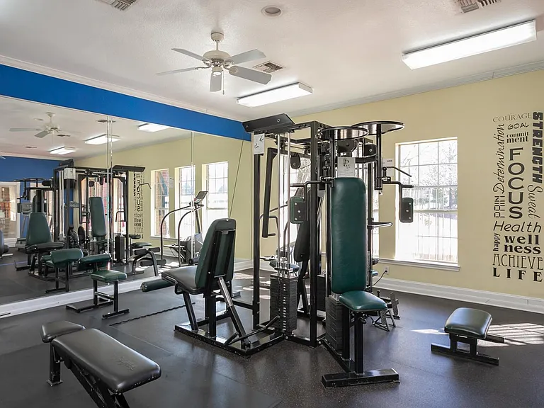 recently remodeled gym
