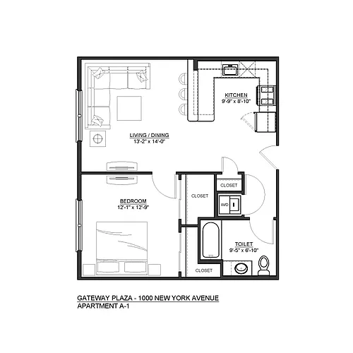 Floor plan A1