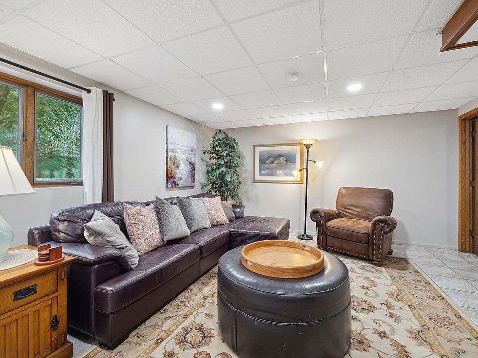 Open and airy with large windows.