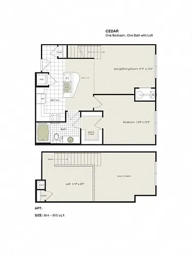 Floor plan Cedar