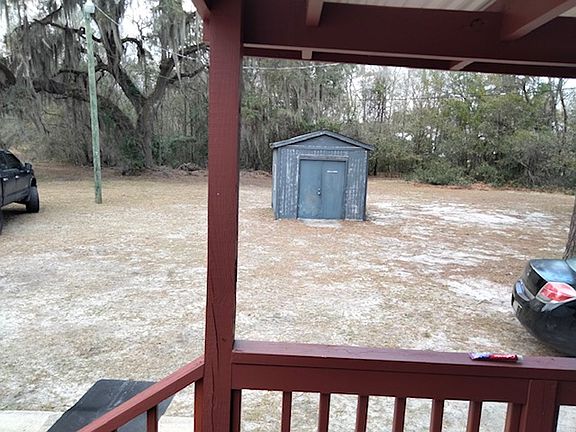 Rear of home